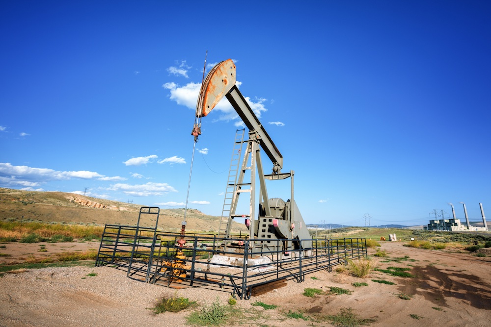 Fracking operation and environmental impact