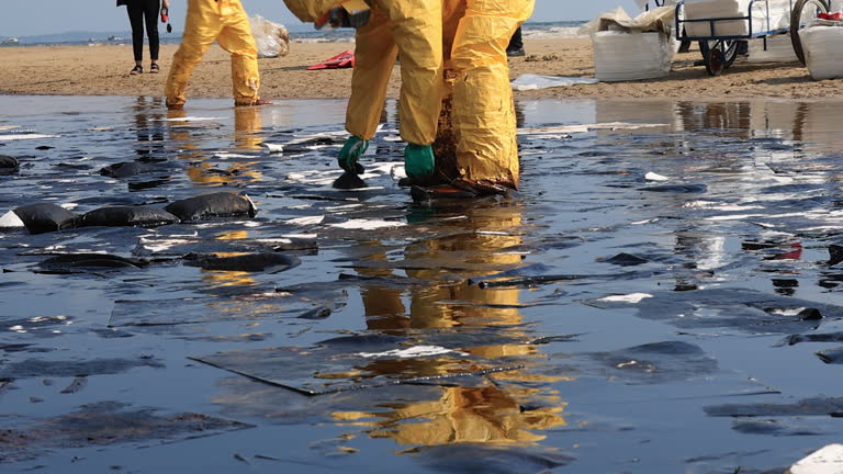 Water application and spill-response environment